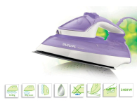 Philips EcoCare GC 3740/32 2400W fioletowe - 157977 - zdjęcie 9